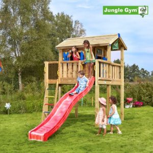 Jungle Gym Legehustårn XL komplet ekskl. rutschebane - 804-311B